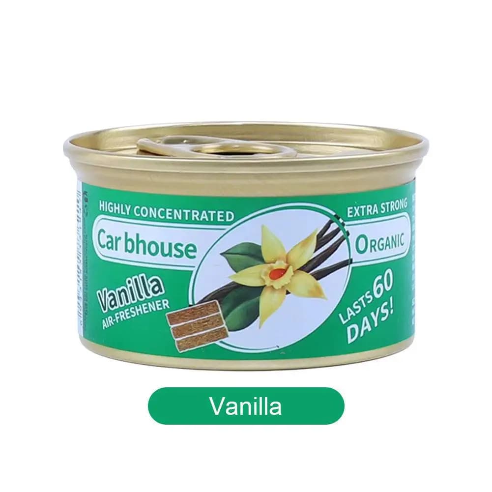 Organic Bubble Gum Scent Car Air Freshener Can