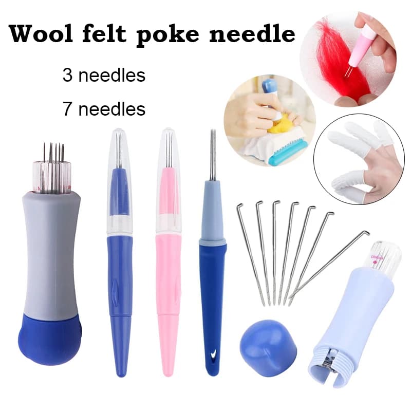 Wool Felt Needle Punch Tool Set