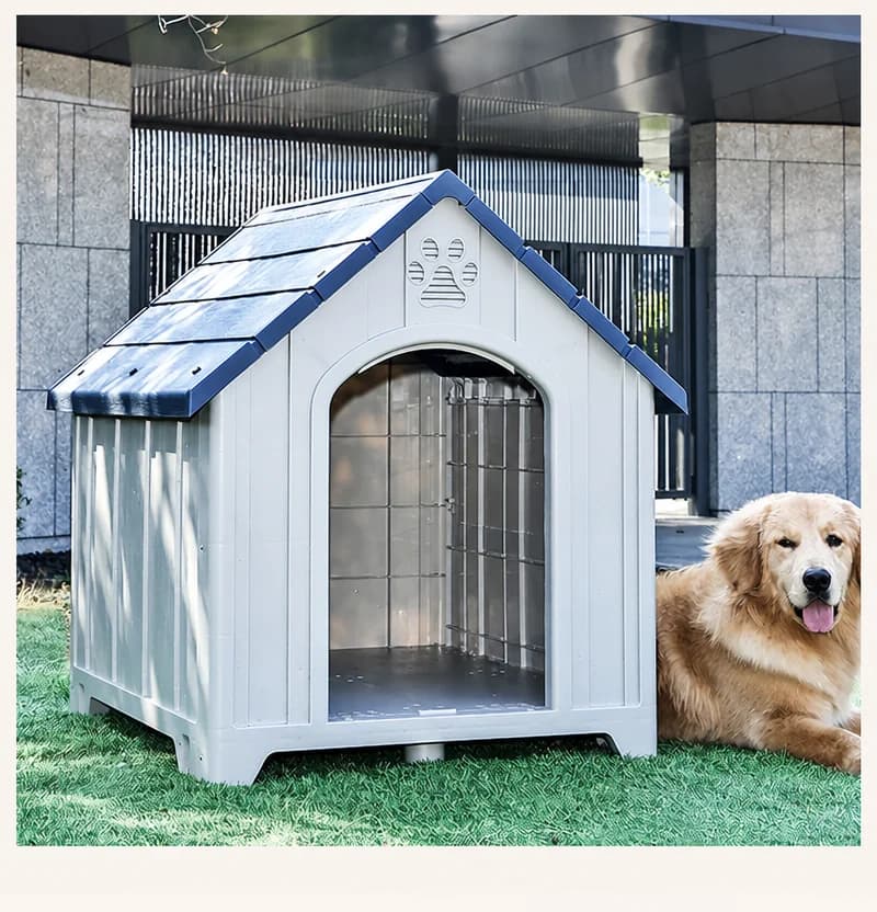 Outdoor Villa Style Dog House for Large Dogs