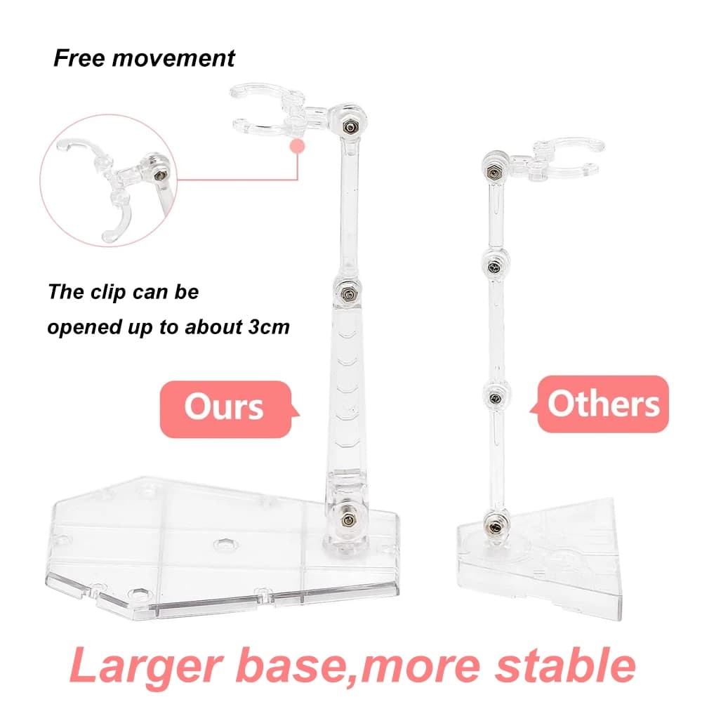 Adjustable Action Figure Display Stand