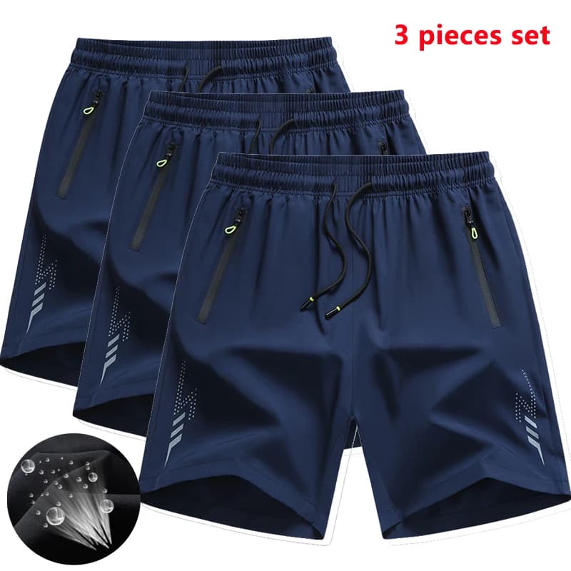 Men's Quick Dry Running Shorts 3-Pack