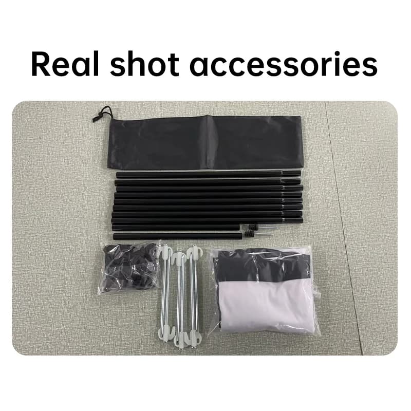 Portable Outdoor Movie Projector Screen with Stand