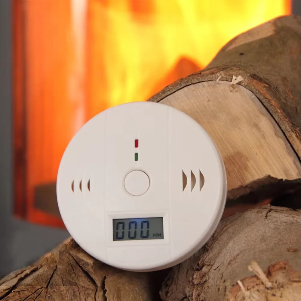 Carbon Monoxide and Smoke Alarm with LCD Display