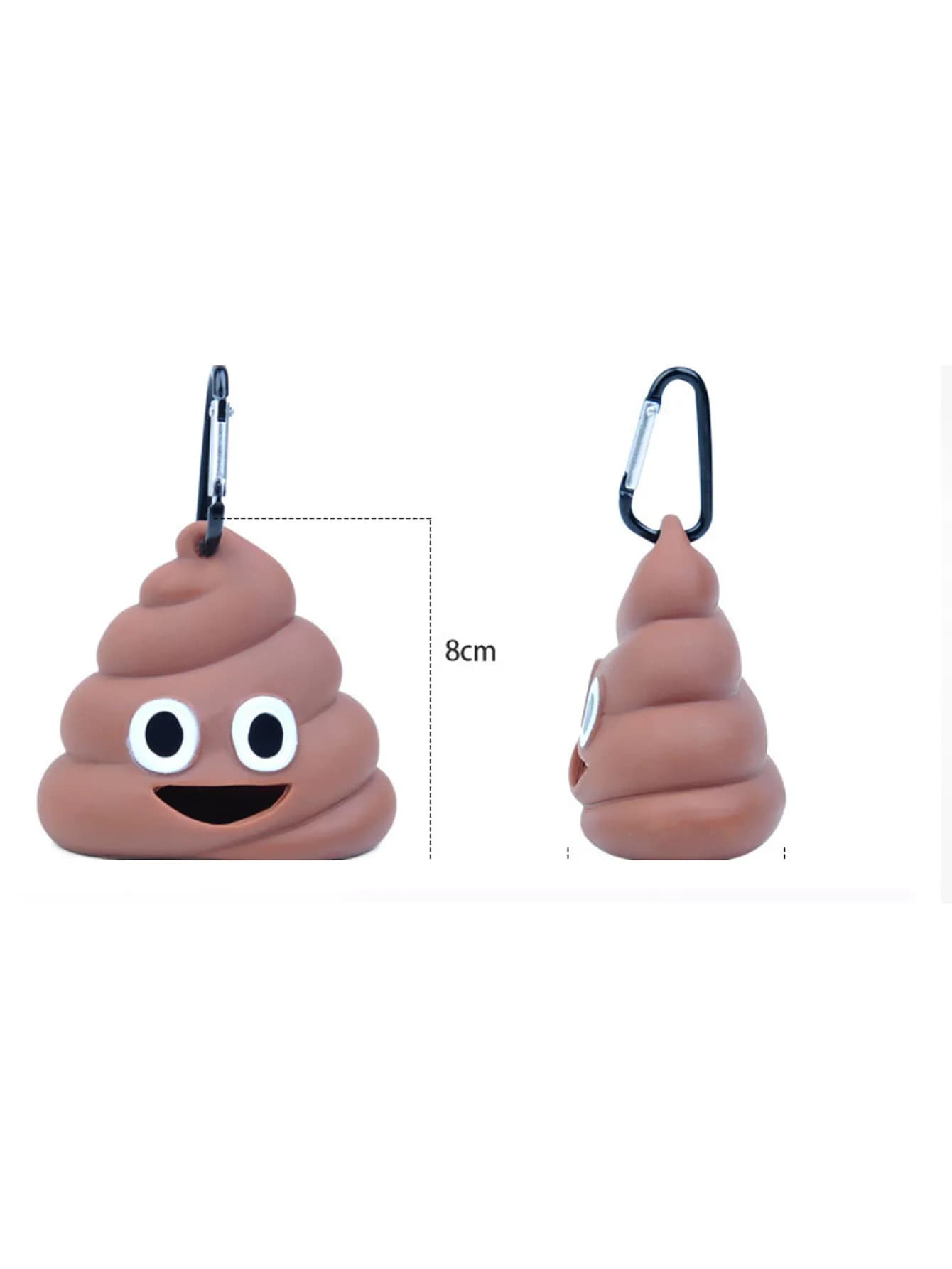 Pet supplies garbage bag dispenser, portable and biodegradable for cats and dogs going out, dog toilet bag, feces storage box