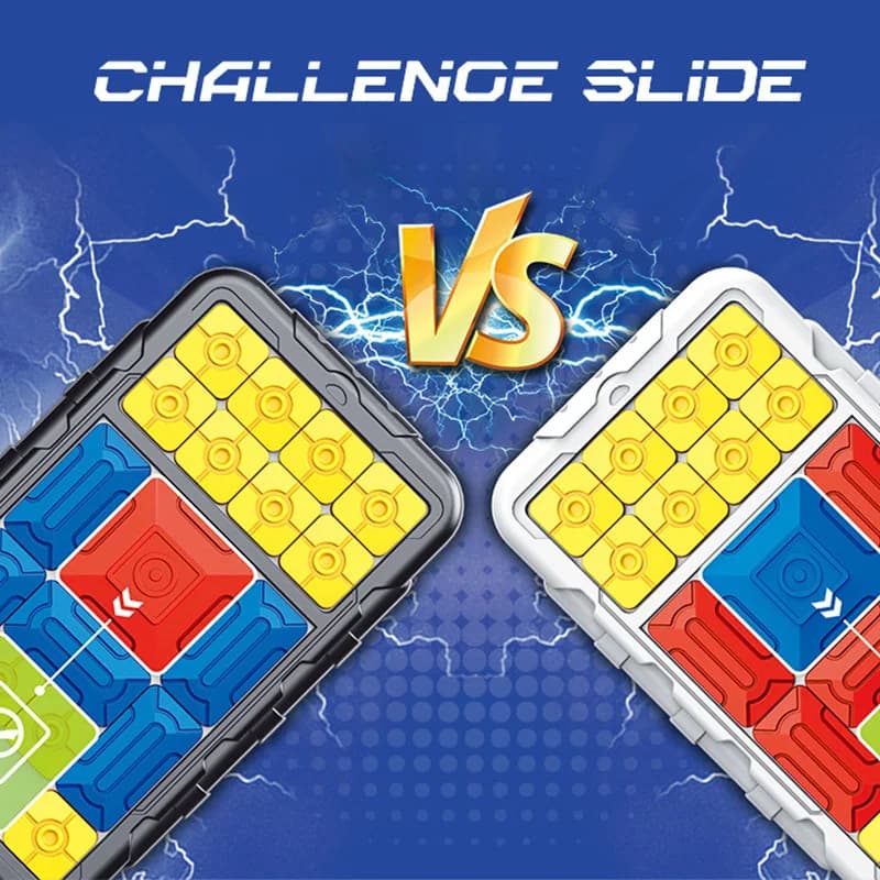 Slide Block Puzzle Brain Teaser Game