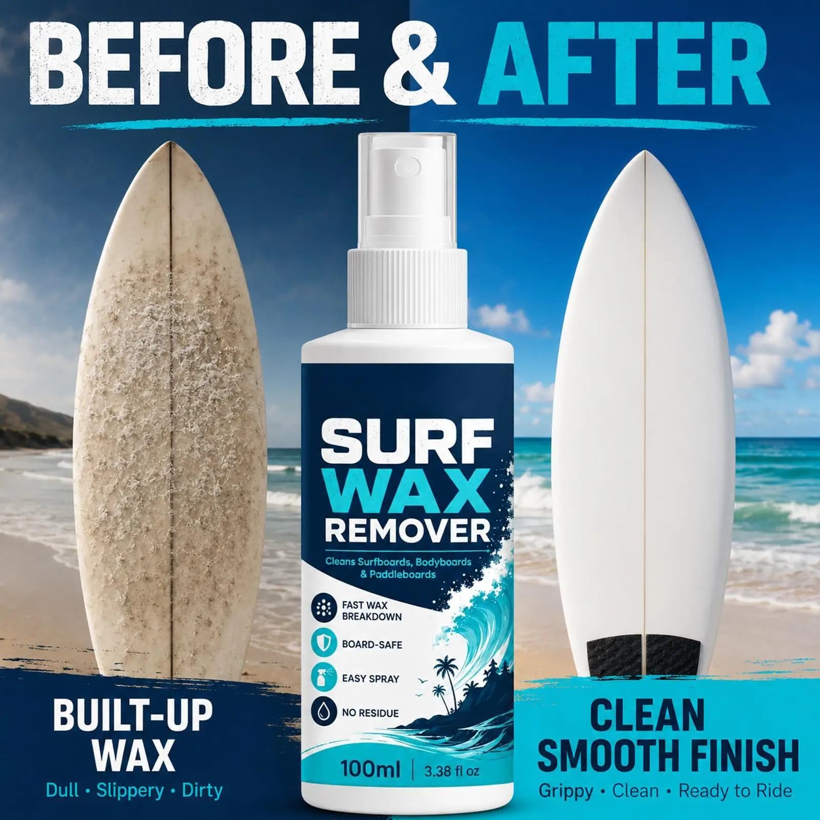 Surfboard Wax Remover Spray