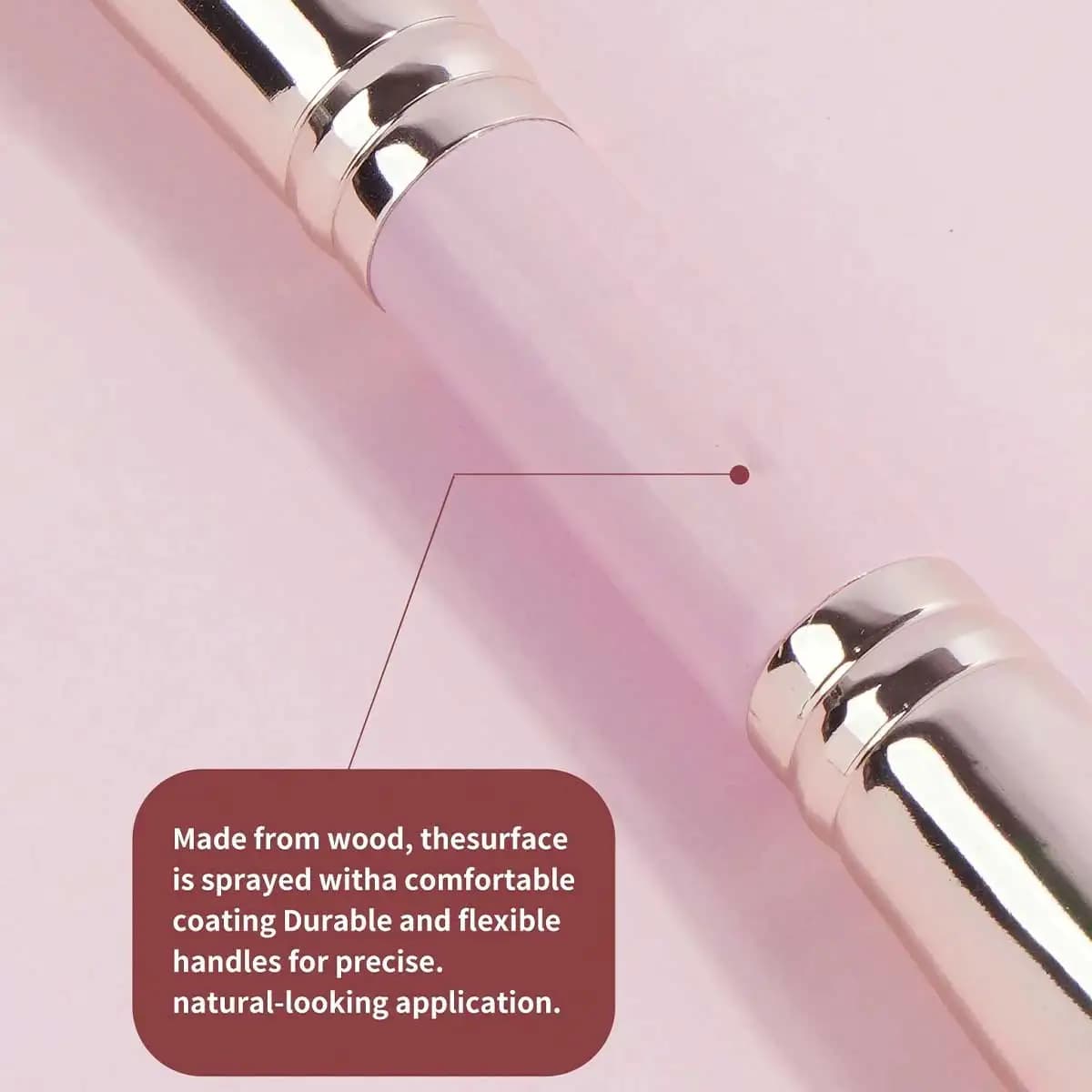 4pcs Basic Makeup Brushes Set With Box Dual-ended Foundations Powder Blush Details for Eyeshadow Brushes Beginner Travel