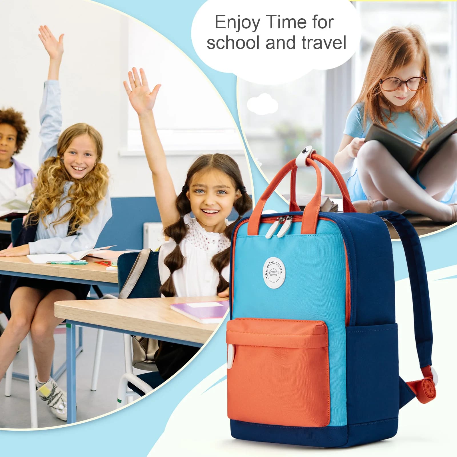 School Backpack for Kids Teens and Students