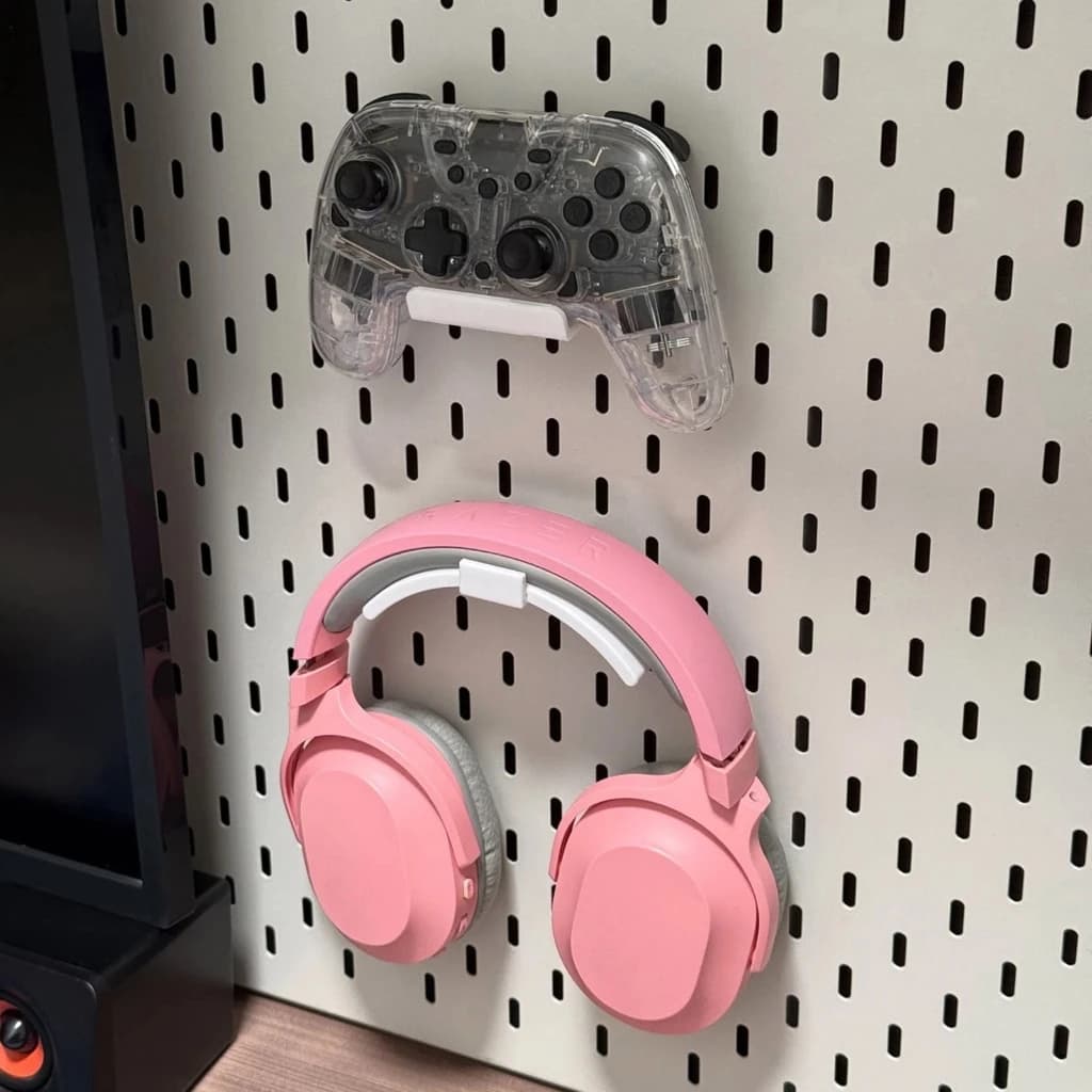 Gaming Accessories Hole Board Mounting Bracket Hole Board Wall Mount Holder Display Stand for Game Controller Headphone