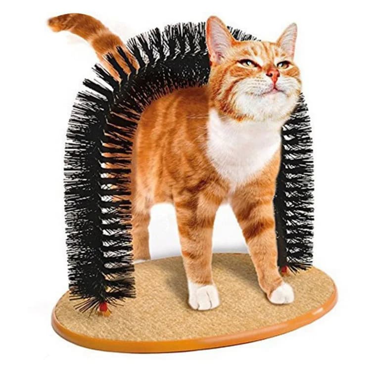Cat grooming brush Hair Scratcher Cat scratching toy, pet supplies, dog arch, sturdy
