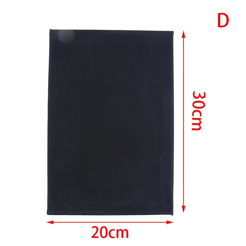 Primed Square Canvas Board with Wooden Frame