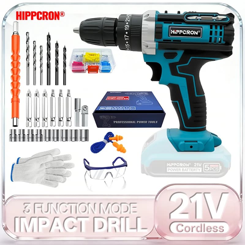 Cordless Impact Drill Driver Kit