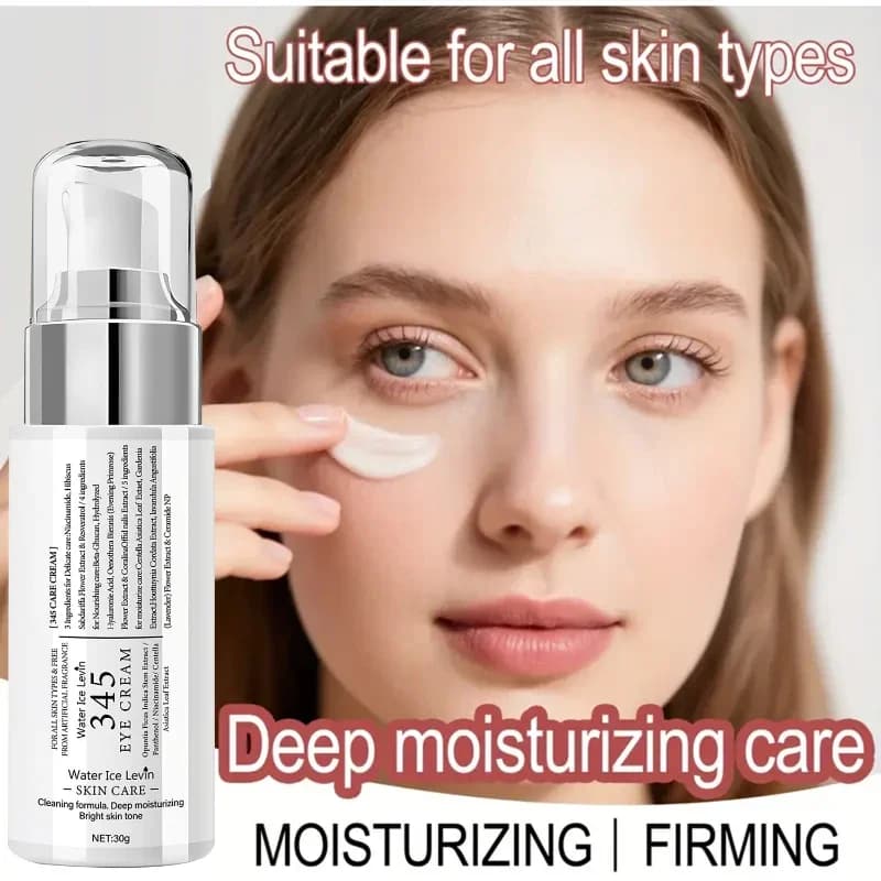 345 Skincare Set With Eye Cream Moisturizing Cream Relief Spray Hydrating Soothing Brightening For All Skin Types Sensitive Skin