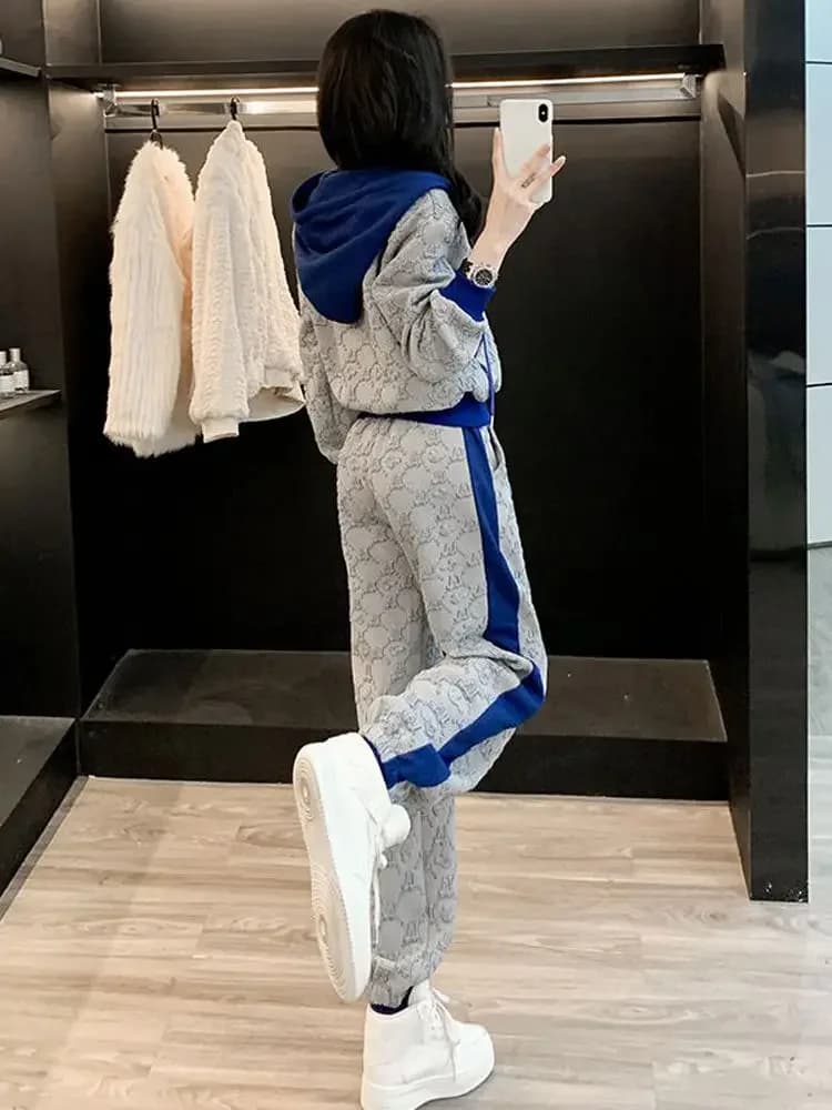 Women's Two-Piece Tracksuit Set