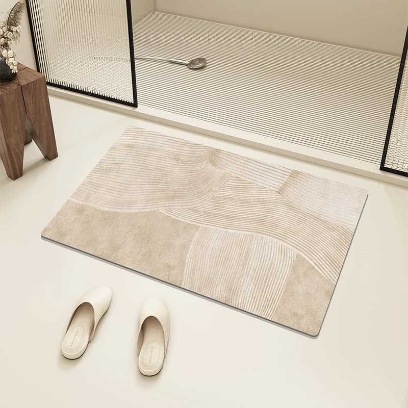 Diatomaceous Mud Absorbent Bath Mat