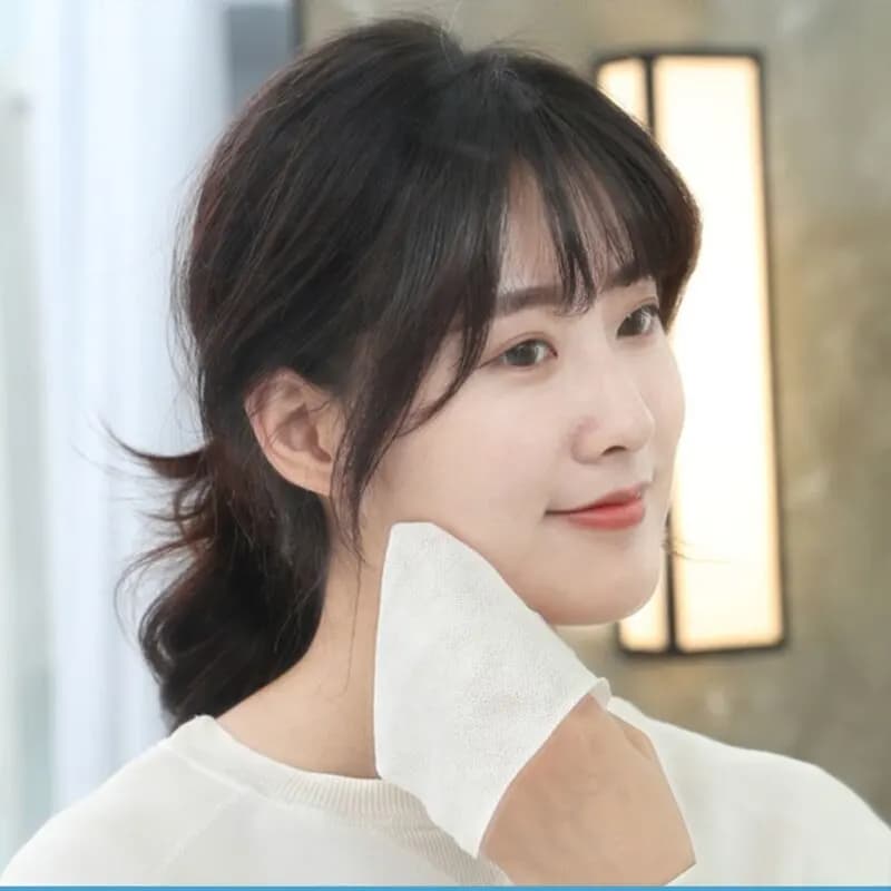 Soft Cotton Washcloths for Face 70 Pack