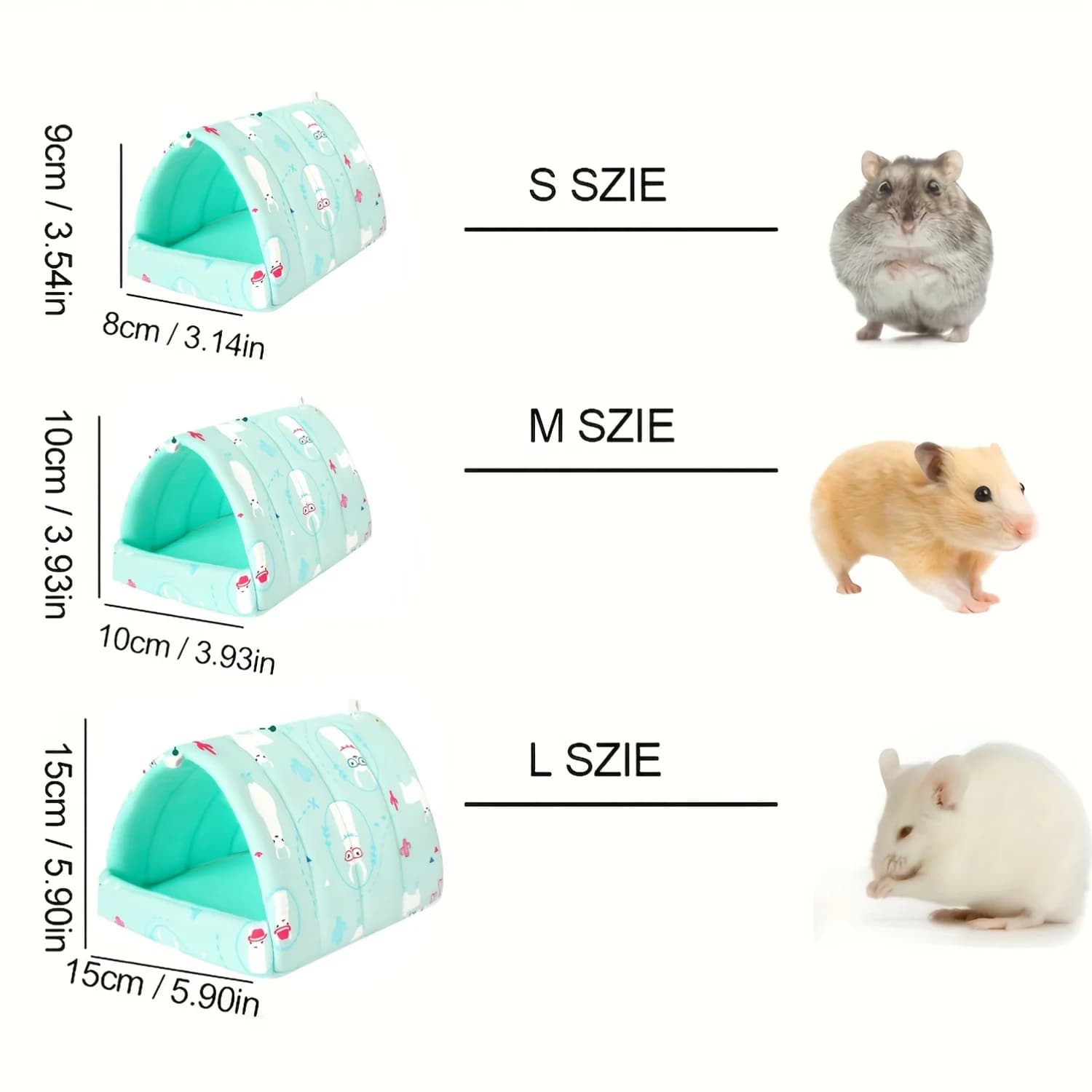 Cute Cartoon Small Animal Sleeping Nest Bed