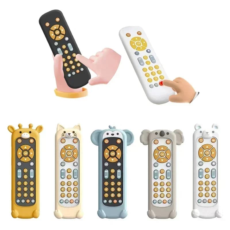 Baby TV Remote Control Toy with Music and Lights