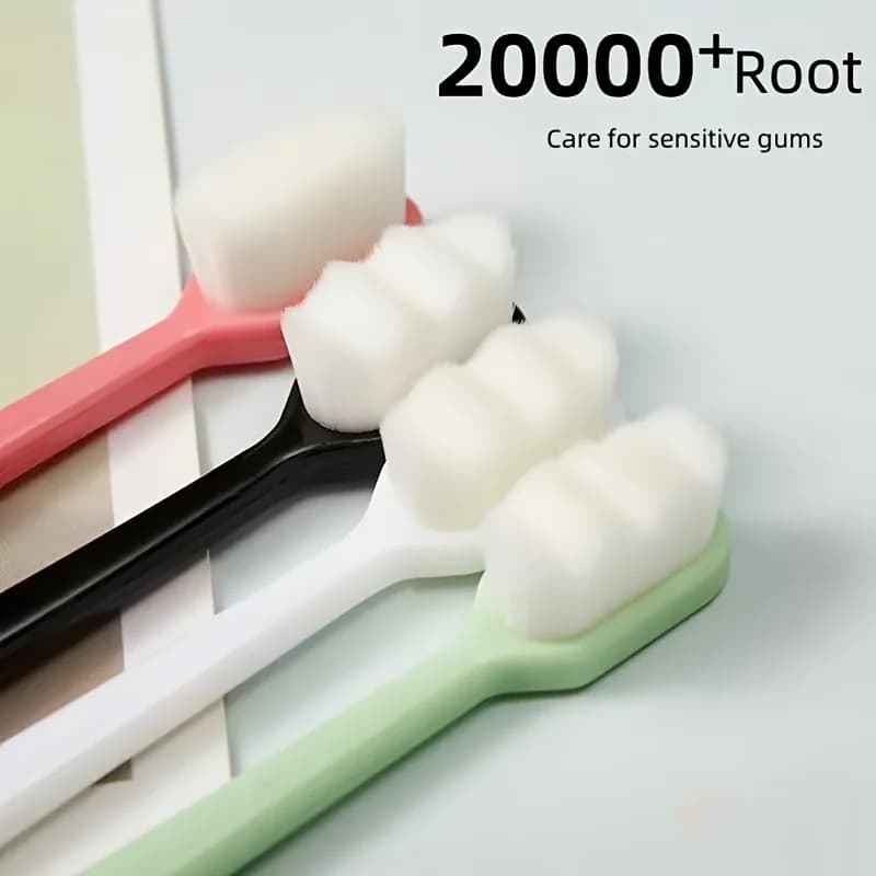 Soft Bristle Manual Toothbrush 3-Pack