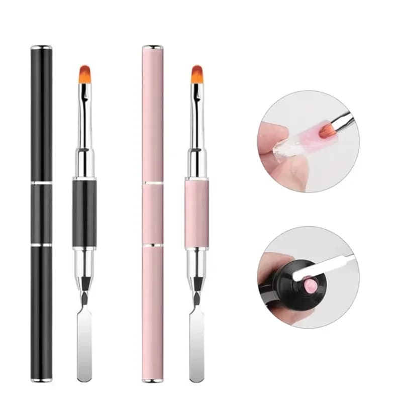 Gel Brush and Picker 2-in-1 Nail Tool