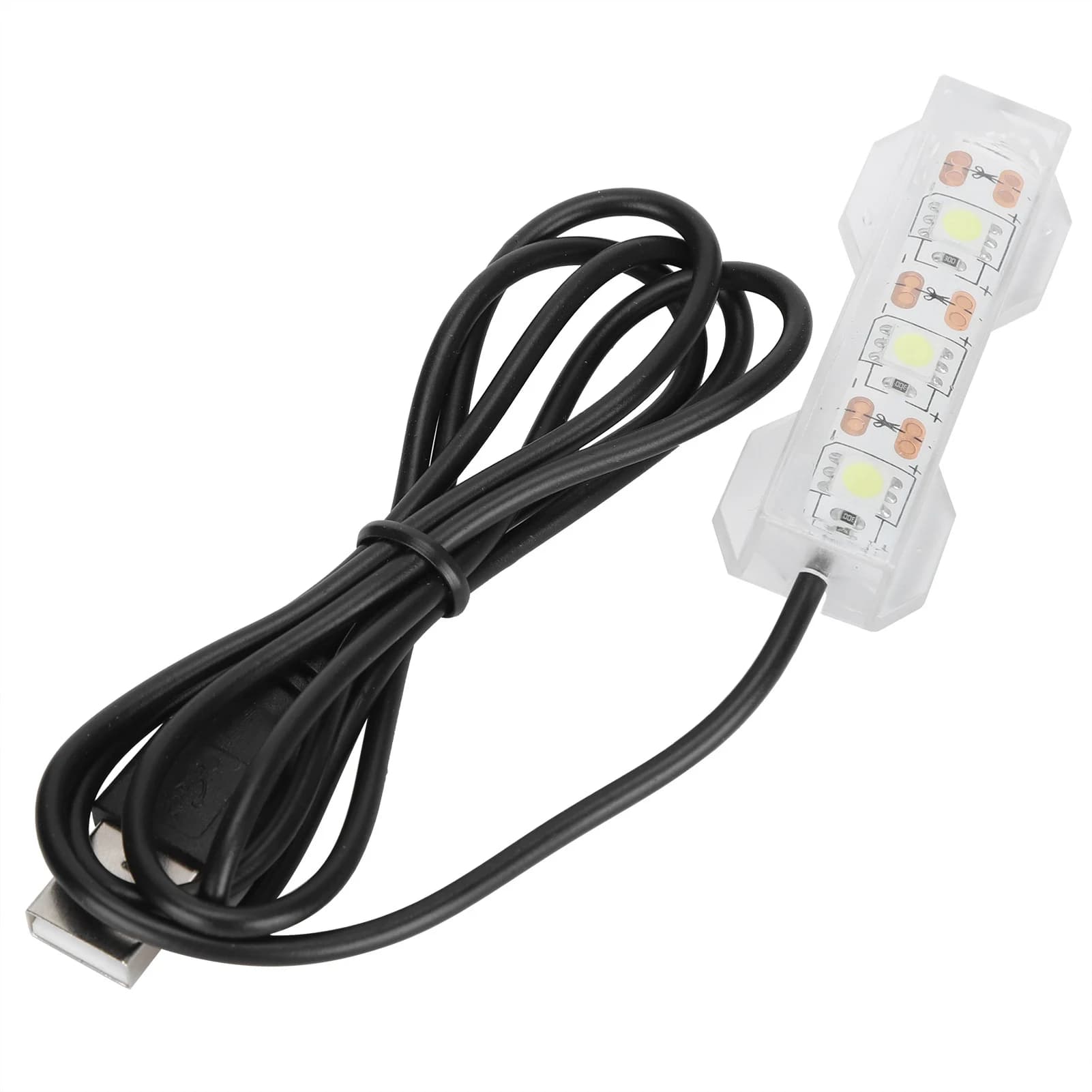 Aquarium Decoration Light Fish  LED Lamp Small Aquarium Water Plant Light Desktop Fish  Mini Decoration Soft LED Lamp