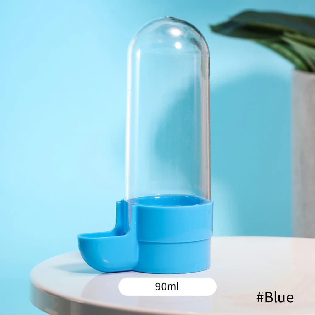 Bird Water Drinker Bottle with Cage Clip