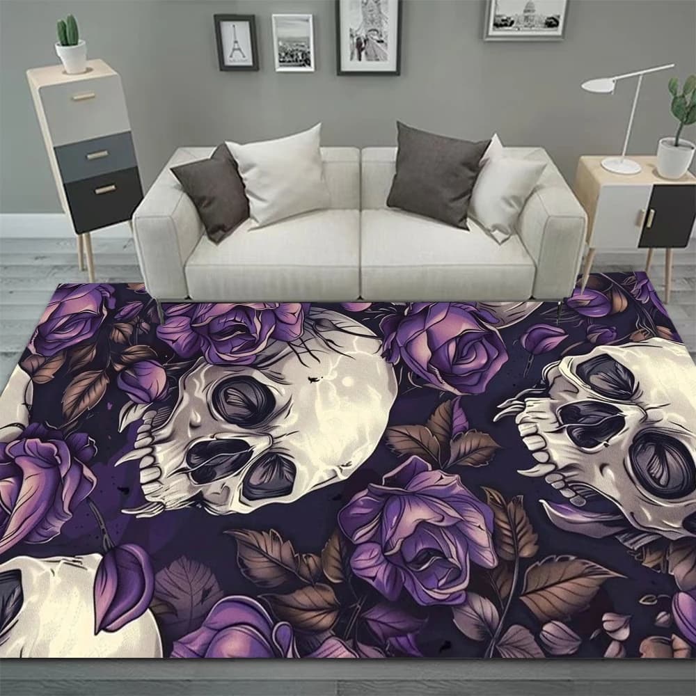 Vintage Bohemian Gothic Area Rug