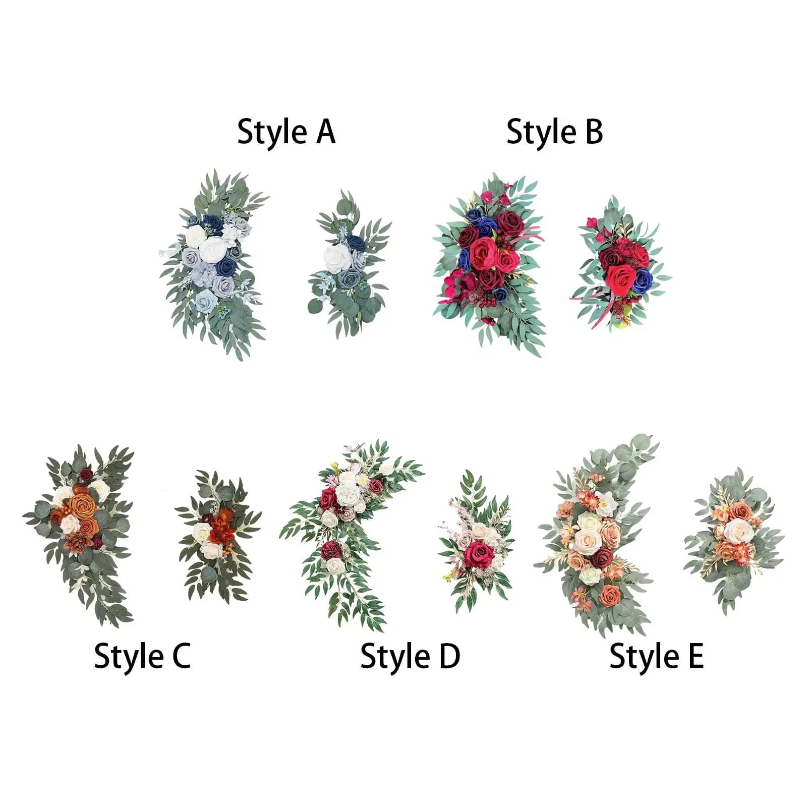 Handmade Wedding Arch Flower Swag