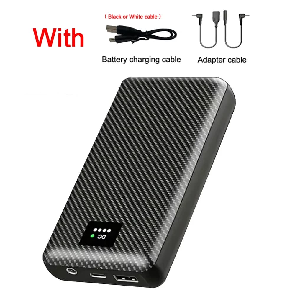 Dual-Mode Power Bank with Cooling Fan and Heated Vest Support