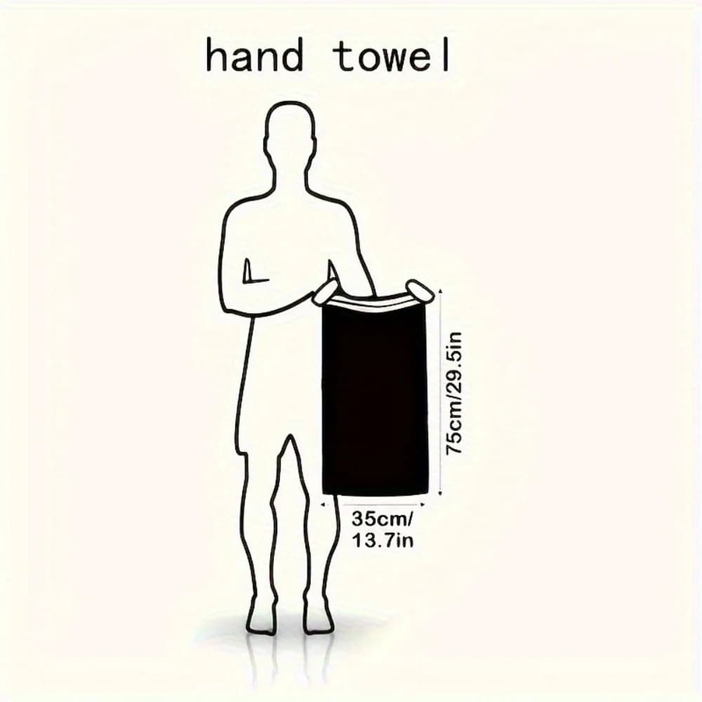 Large Heavyweight Quick-Dry Bath Towel