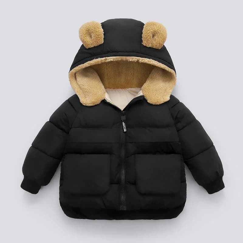 Kids Winter Down Hooded Coat