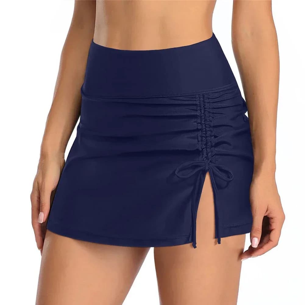 Womens Swim Skirt with Built-in Briefs