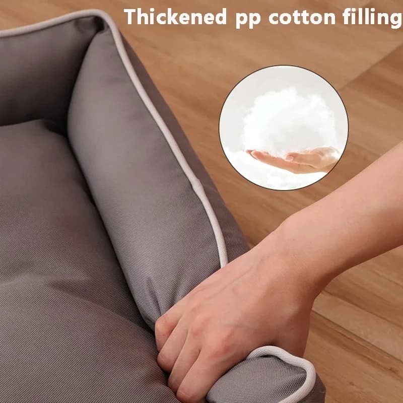 Pet Bed Basket With Cushion
