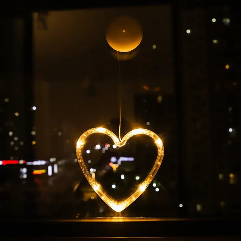 Warm LED String Lights 55cm Battery Powered