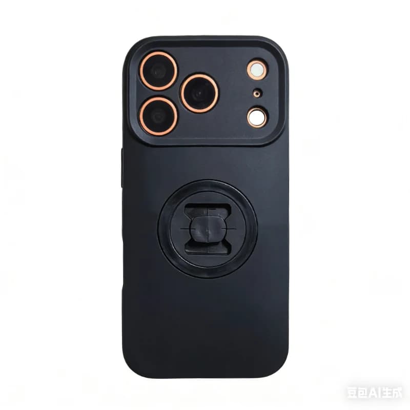 Phone holder Case Motorcycle for iPhone 17 17pro 17Air 17ProMax Mountain/Bike Moto Mount Cell Phone Cover Shockproof Case