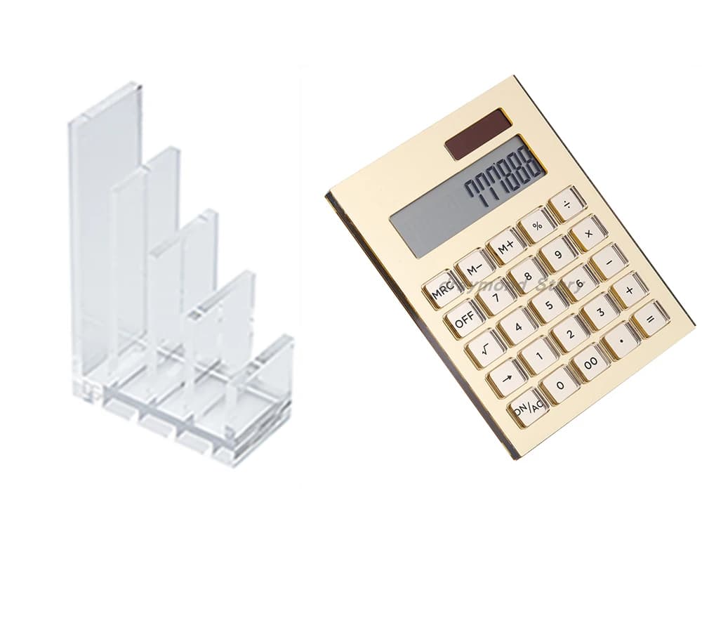 Clear Acrylic Vertical File Organizer