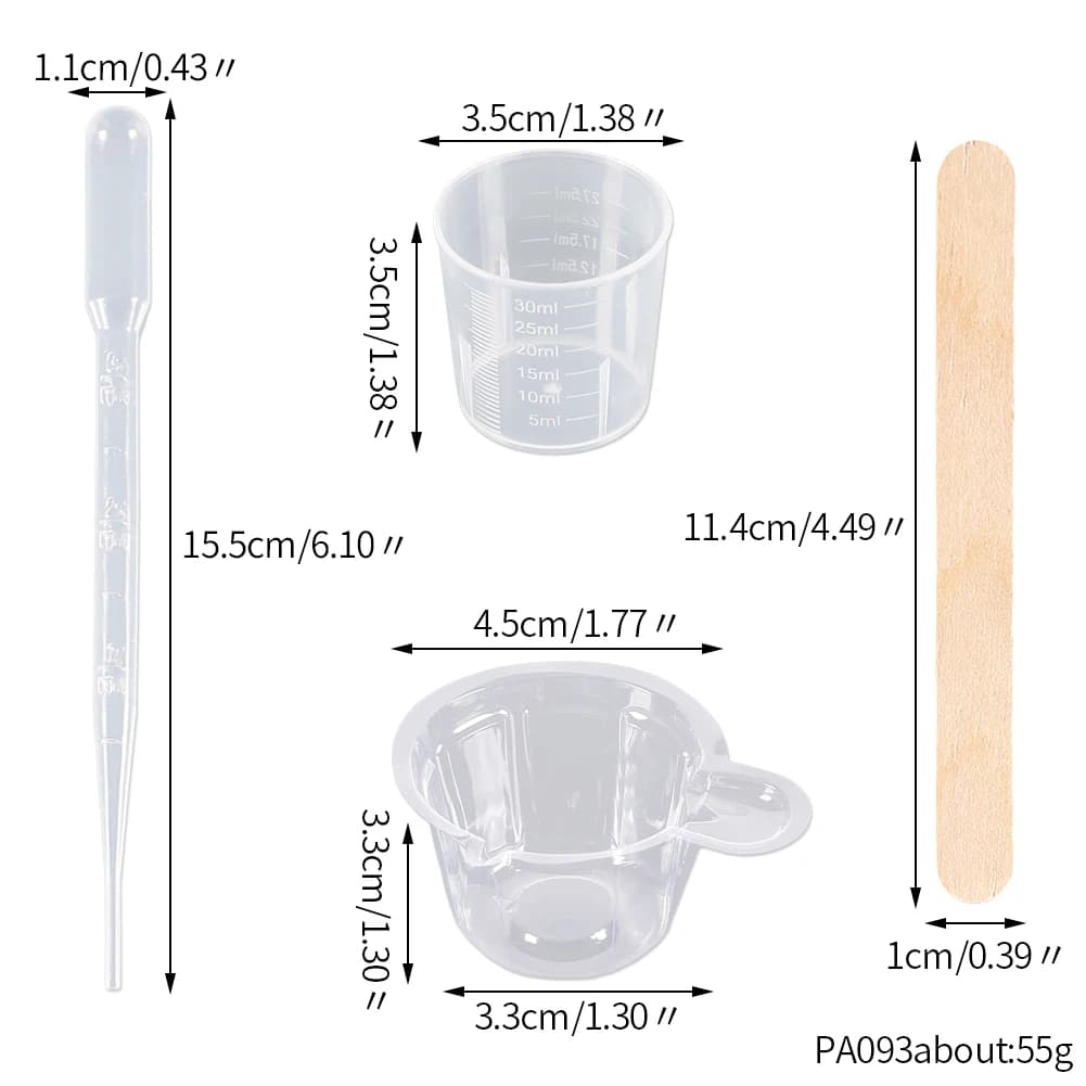 Resin Mixing and Casting Tools Kit