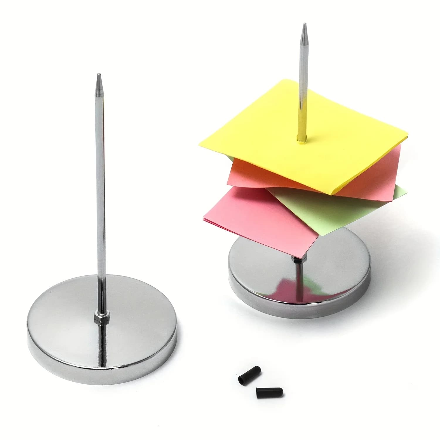 Various Office Supplies Such As Paper Clips, Memo Holders, Receipt Holders, And Check Holders Are Available For Use In The Offic