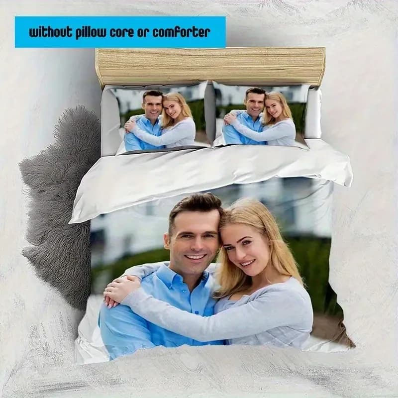 Custom Image Duvet Cover Set King Size
