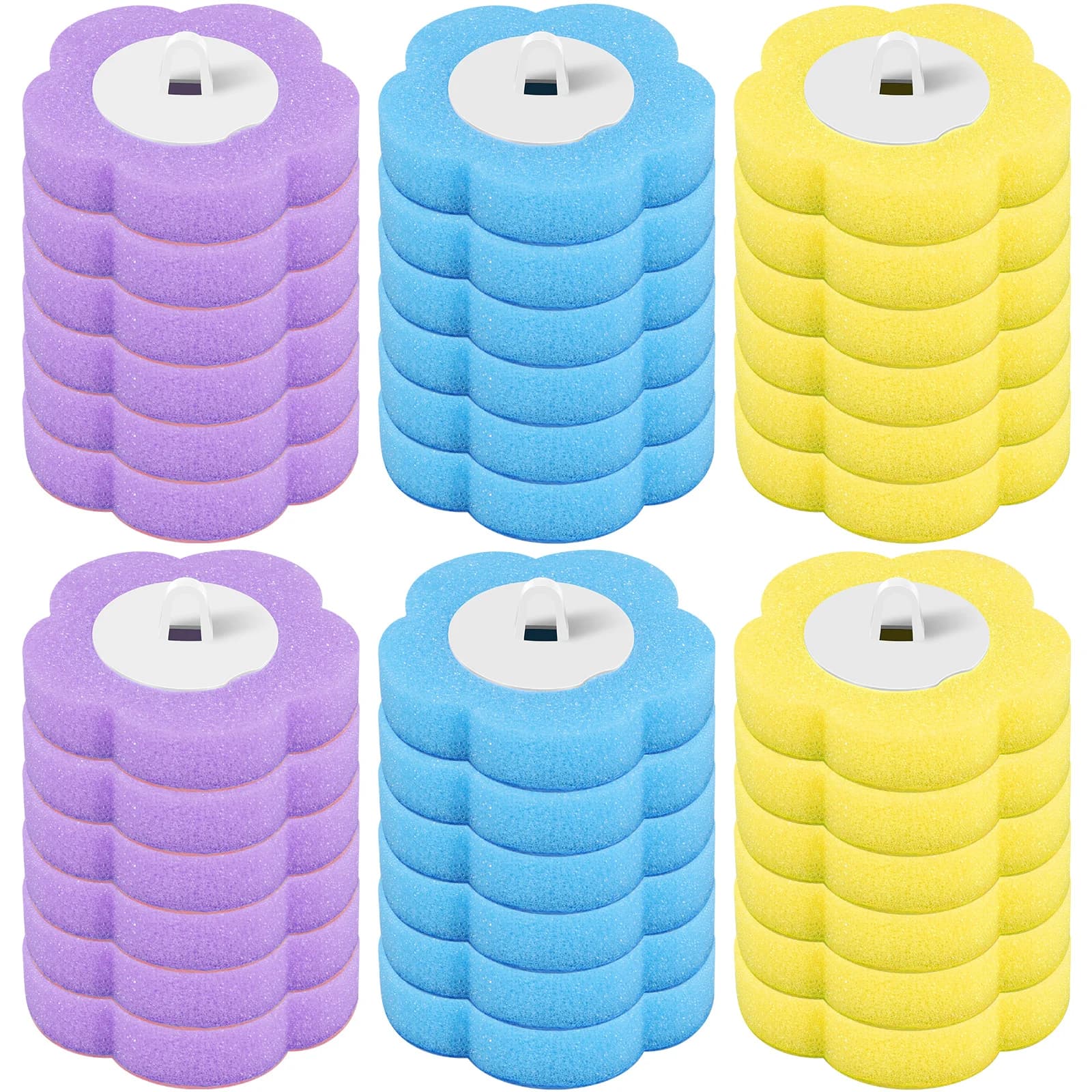 Disposable Toilet Brush Replacement Head Kit
