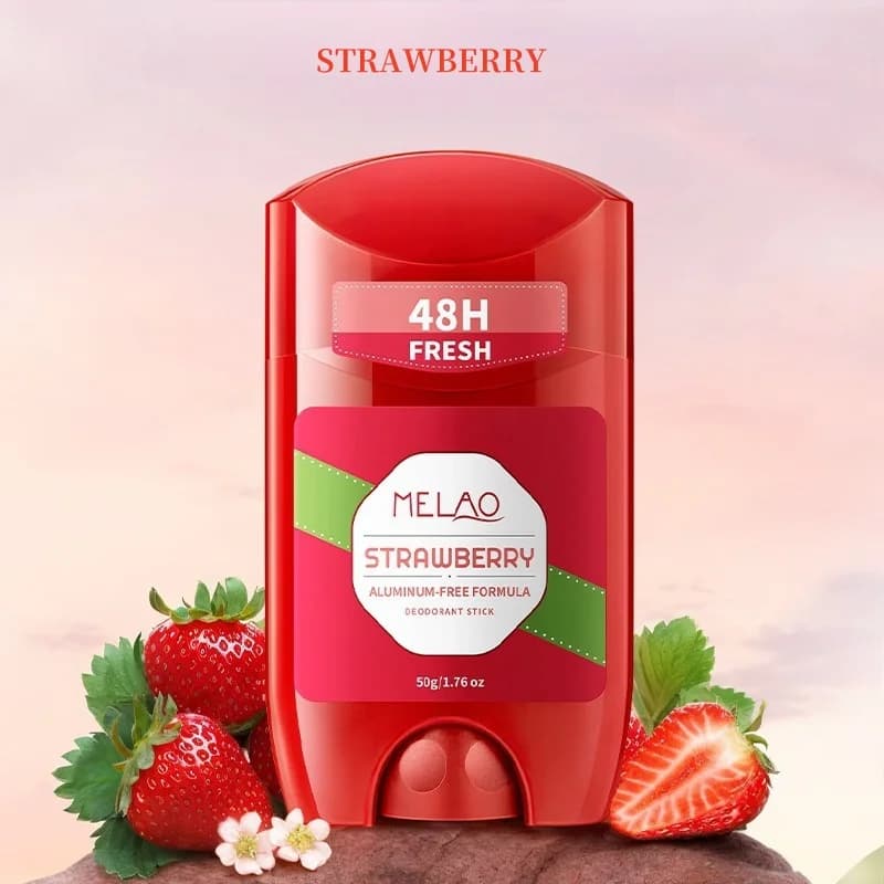 Strawberry Aluminum-Free Deodorant Stick