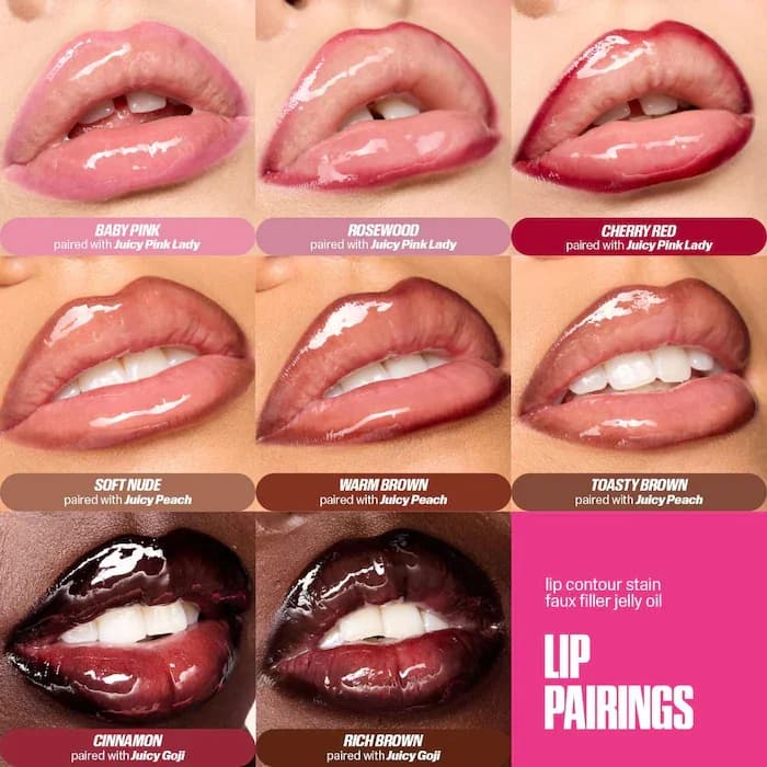 Waterproof Lip Liner Pencil Set