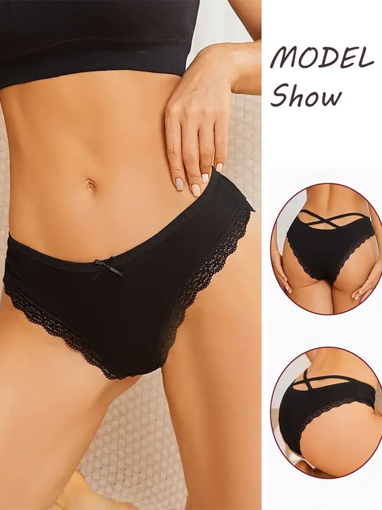 Women's Cotton Briefs Solid Color