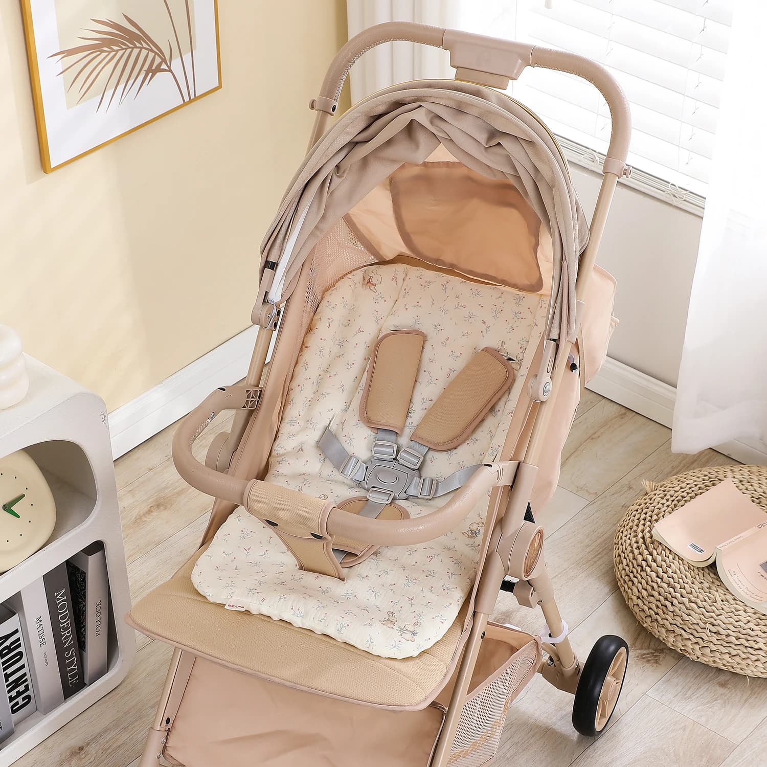 Stroller Seat Cushion Soft Mattress Pad