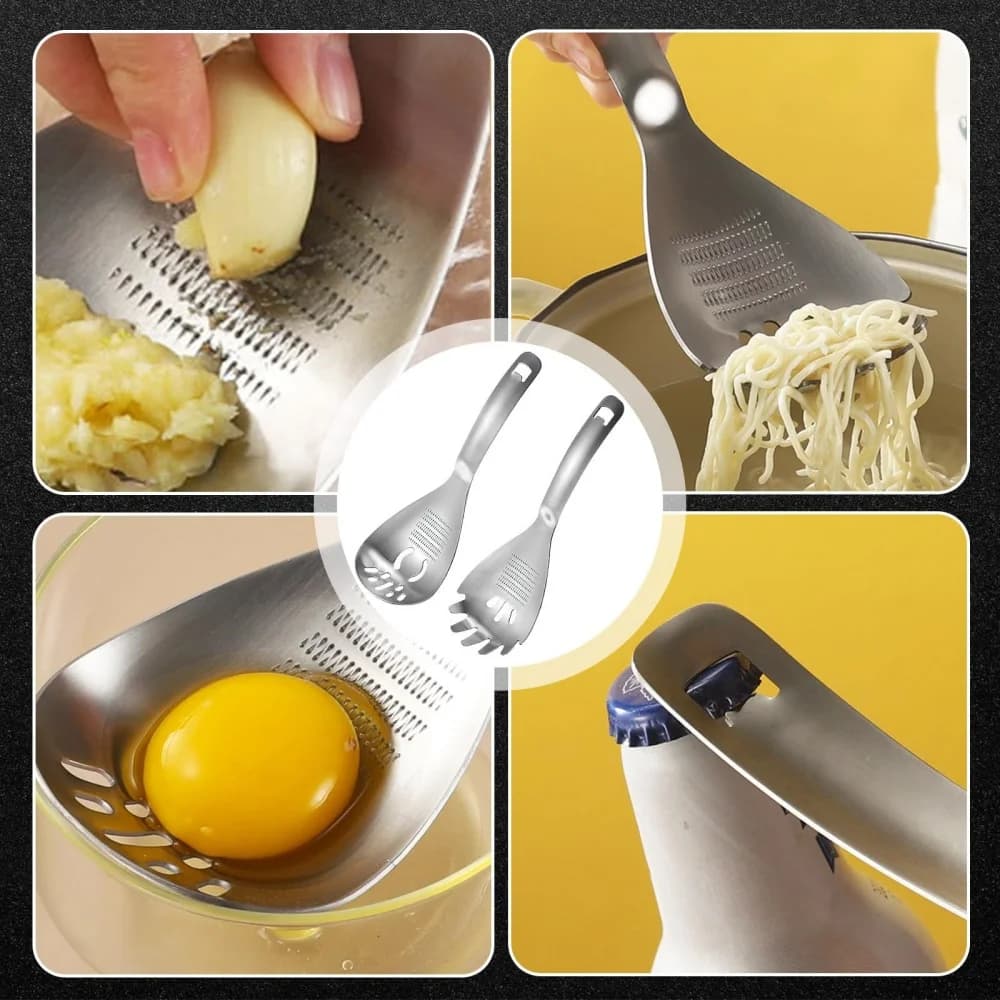 Garlic Ginger Potato Masher And Egg Separator