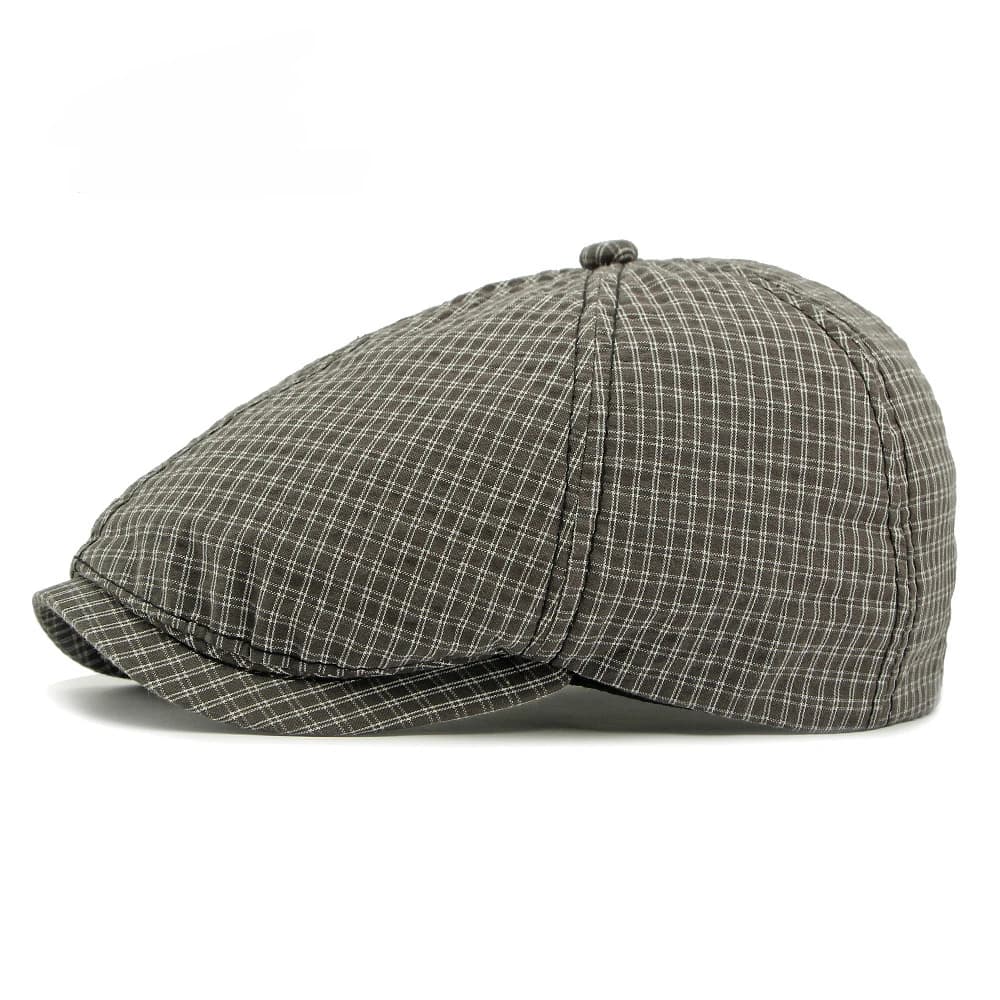 Retro Octagonal Newsboy Cap