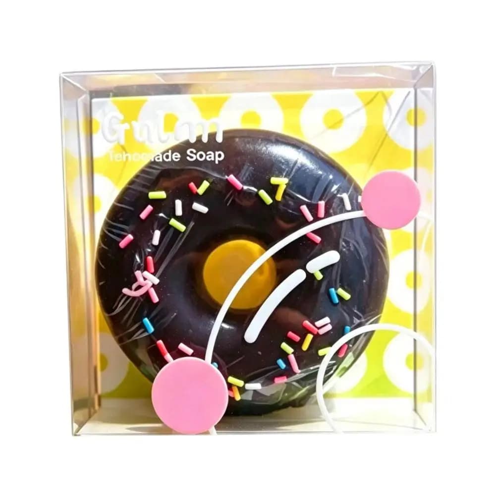 Donut Bath Bomb with Lemon Scent