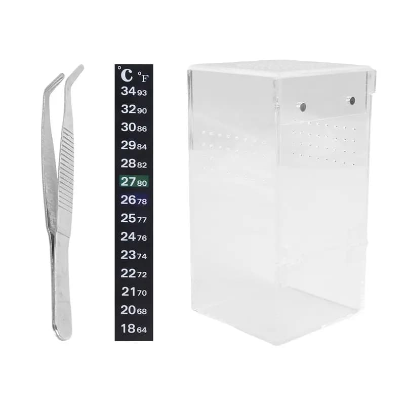 Acrylic Reptile Terrarium 360° Clear Design