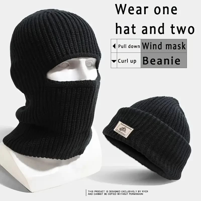 Knitted Winter Beanie Hat