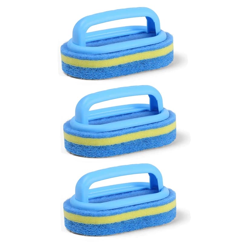 Sponge Cleaning Brush With Handle